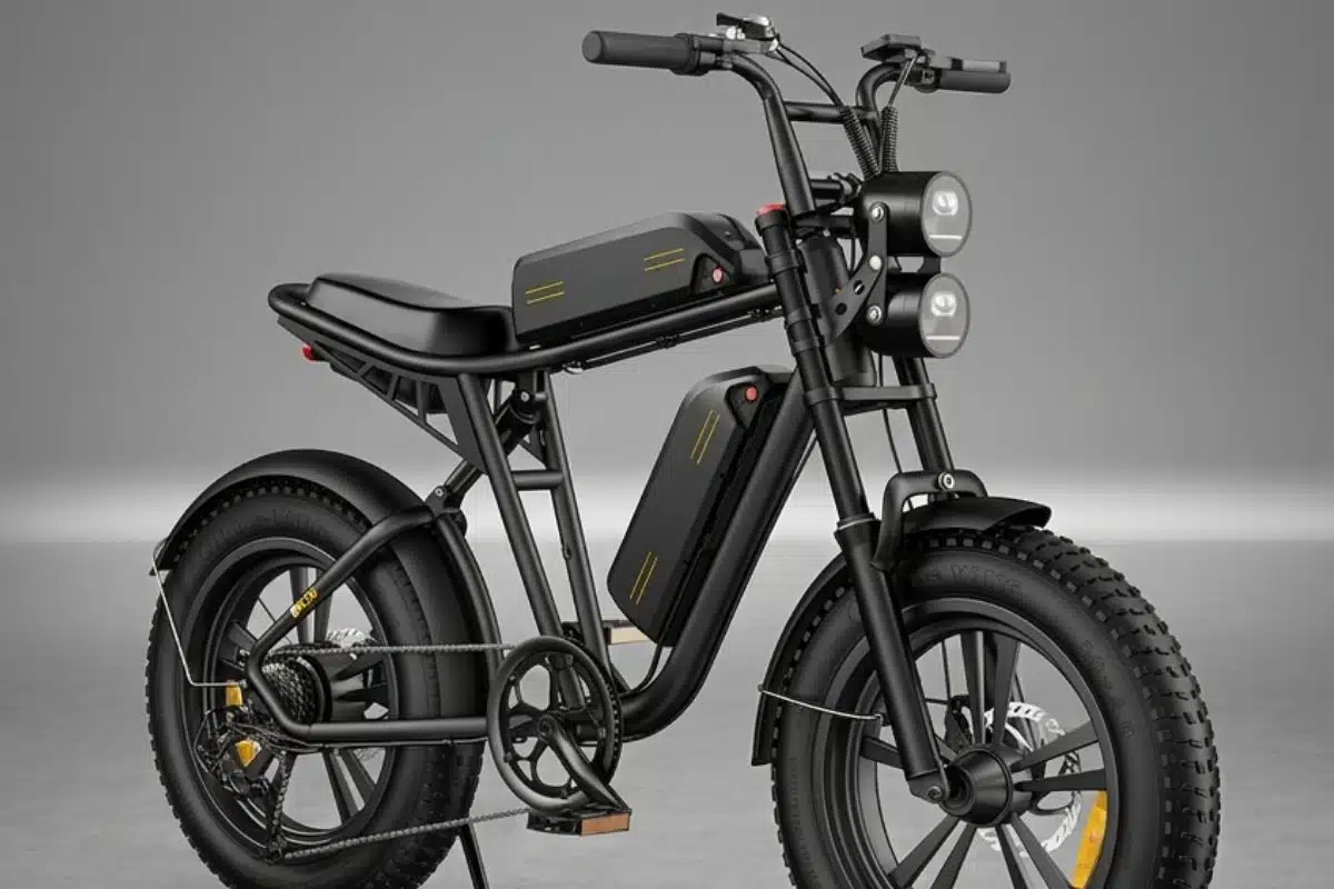 Vélo électrique 45 km/h à gros pneus de type speed bike (S-Pedelec)
